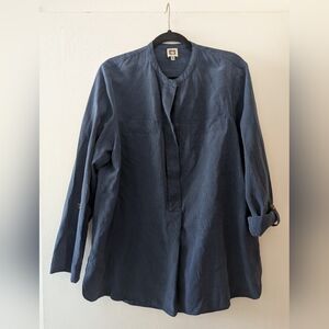 Anne Klein Navy Blue Tunic Women's XL
